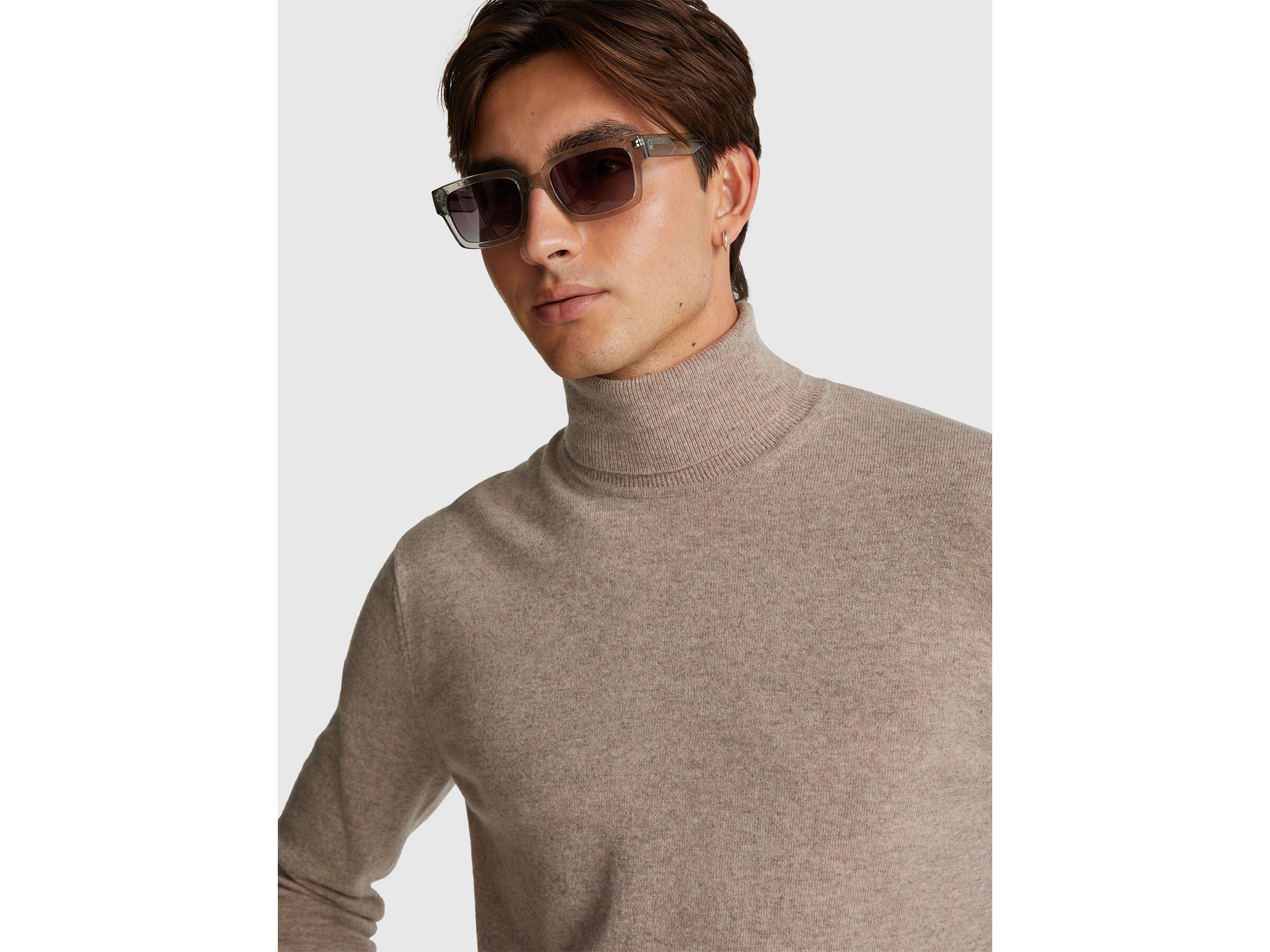 TURTLE NECK SWEATER Men image number 4